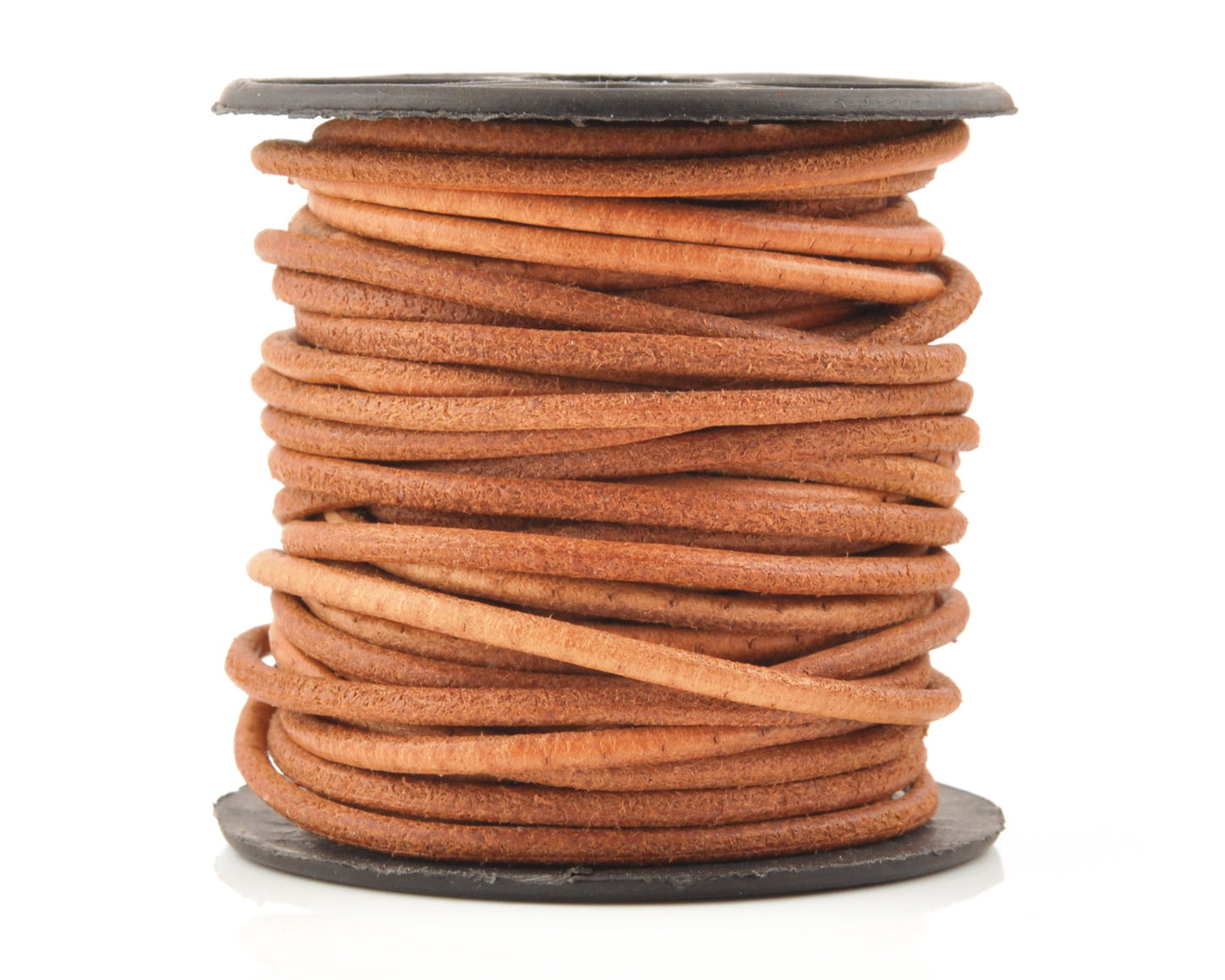 NEW*Leather Cord-2mm Round-Natural Chestnut Brown-Made In India-2 Meters Tamara Scott Designs