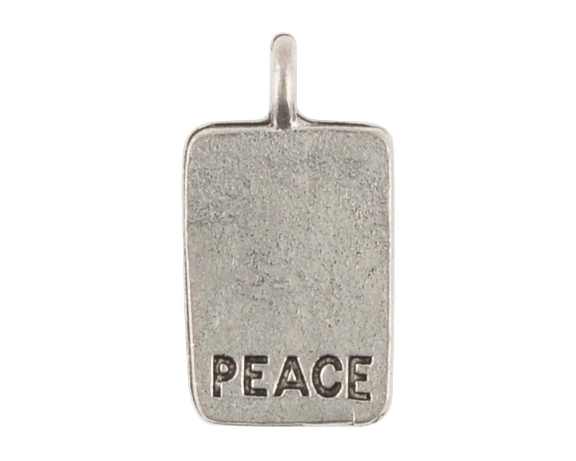Pewter-17x10mm Chinese Peace Charm-Antique Silver-Quantity 1 Tamara Scott Designs