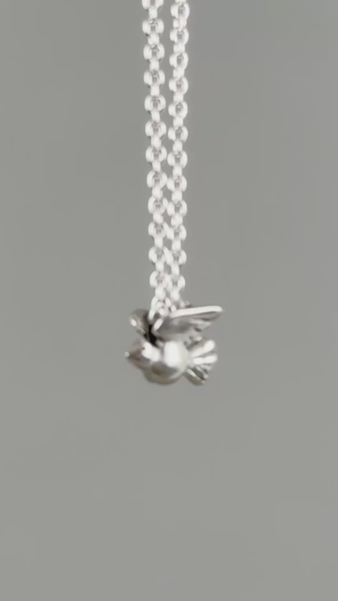 Pewter Charm-9.5x7mm Tiny Bird-Antique Silver-Quantity 1