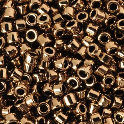 Seed Beads-1.8mm Treasure-221 Bronze-Toho-7 Grams