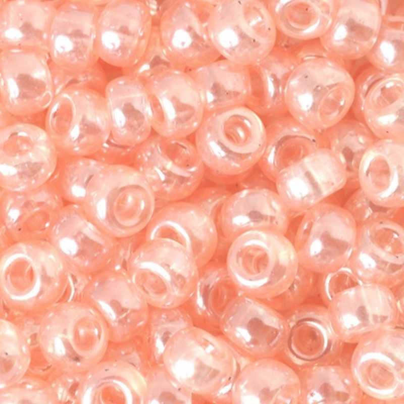 Seed Beads-15/0 Round-366 Shell Pink Luster-Miyuki-7 Grams