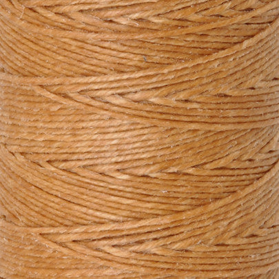 Supplies-2-Ply Waxed Irish Linen-Butterscotch-10 Yards
