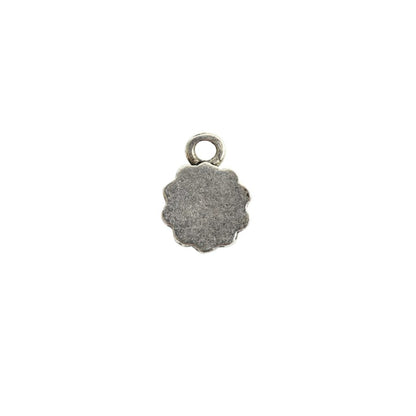 Nunn Design-Bezel-Tiny Bezel Aster-3mm Single Loop-Antique Silver-Quantity 1
