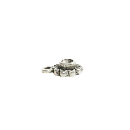 Nunn Design-Bezel-Tiny Bezel Aster-3mm Single Loop-Antique Silver-Quantity 1