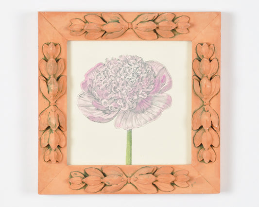 Vintage Framed Hand Tinted Art Lithograph Entitled By Amy Michener-Wall Decor Tamara Scott Designs