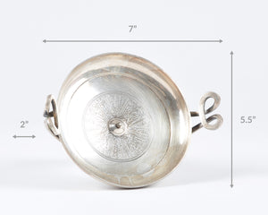 Vintage Greek Kylix Silver Plate Bowl-Metropolitan Museum of Art-Gorham Tamara Scott Designs