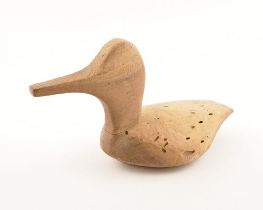 Vintage Rustic Wooden Duck Hand Carved-Hunting Decor Art-Natural Wood-Mantle Home Decor Tamara Scott Designs