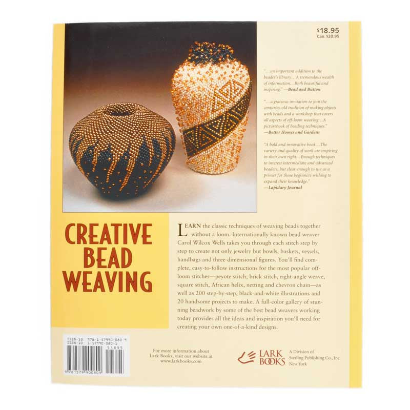 Beading Books-Creative Bead Weaving-Carol Wilcox Wells - Tamara