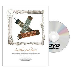 Beading Patterns-Dvd & Printed Pattern-Leather And Lace