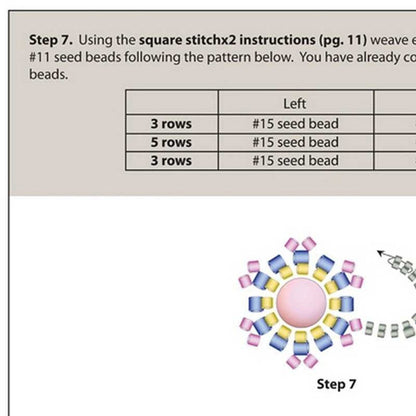 Beading Patterns-Elegant Garden-Pdf Pattern & Digital Video