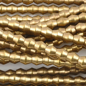 Brass Beads-4.5mm Bicone-Bronze
