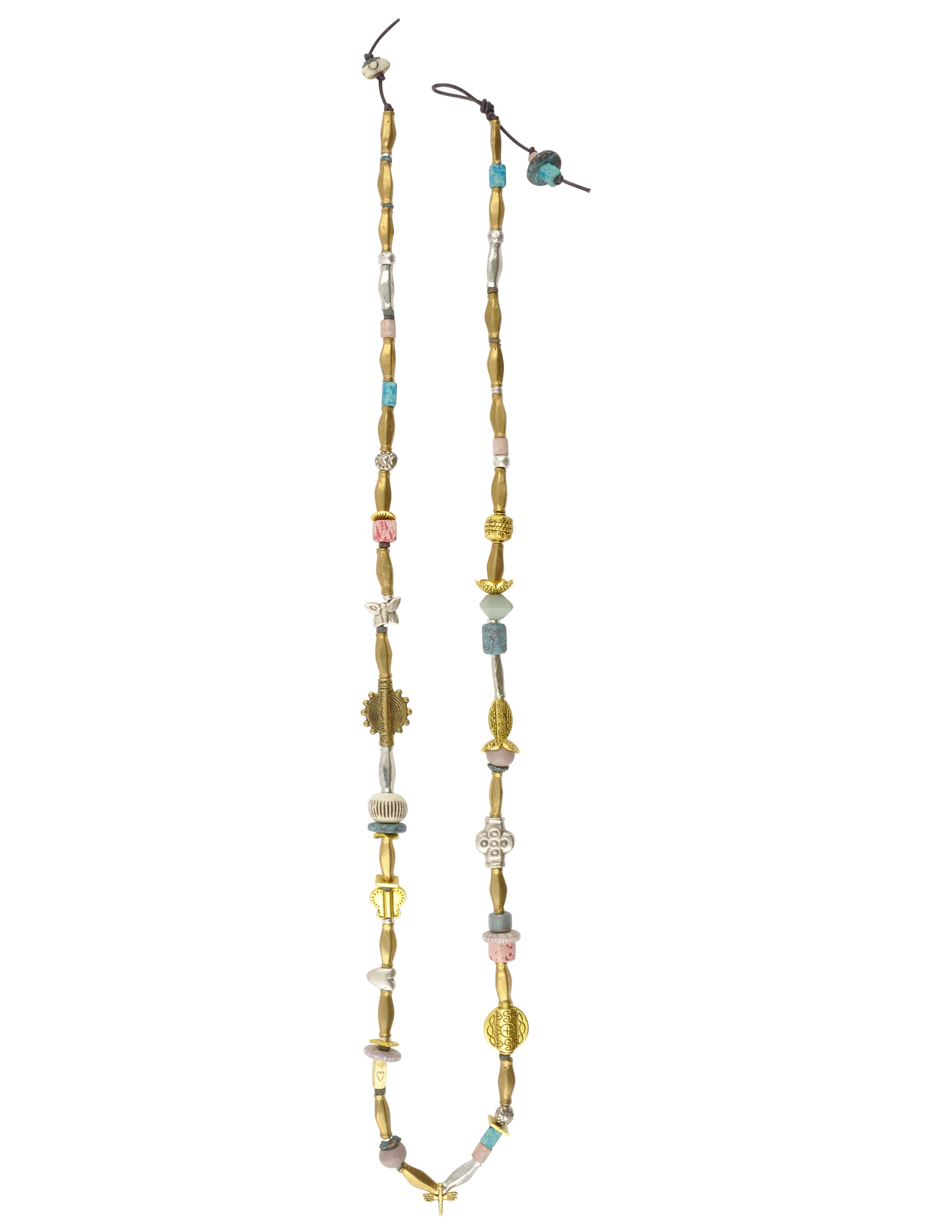 Bead Kits-Brass Butterfly-Single Necklace Kit-Quantity 1 Tamara Scott Designs