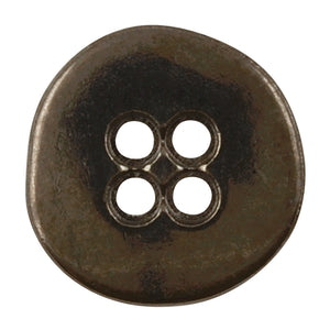 Button-16mm-Four Hole-Silverton Silver-Quantity 2