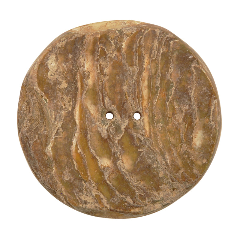 Button-45mm Mother of Pearl Shell-Vintage-No. 4-Quantity 1