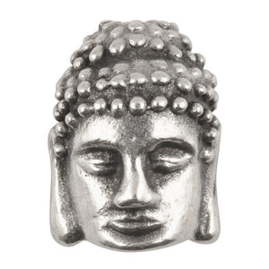 Casting-10x12mm Buddha-Antique Silver