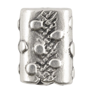 Casting-11x15mm Imprint-Two Hole-Antique Silver