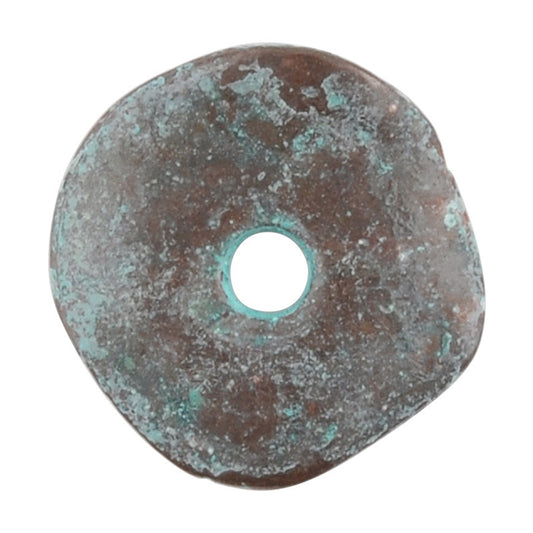 Casting-16mm Cornflake-Green Patina
