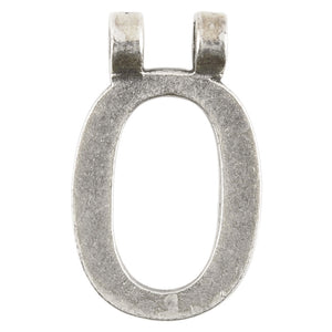 Casting-16x28mm Letter "O"-Antique Silver