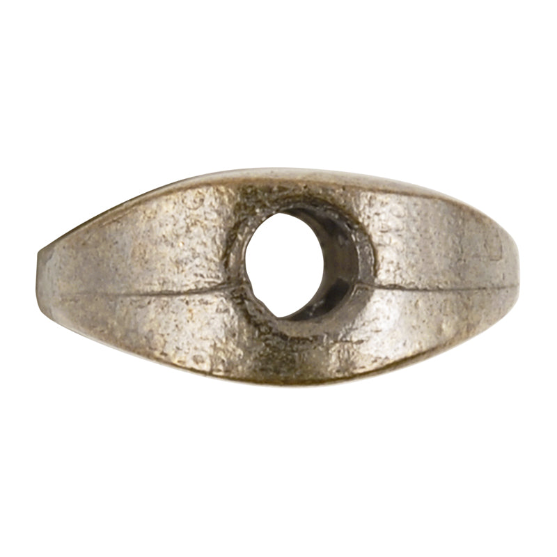 Casting Beads-11mm Round Flat Pinch-Antique Bronze