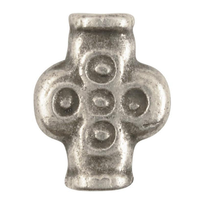 Casting Beads-14x18mm Ancient Tube-Antique Silver-Quantity 1
