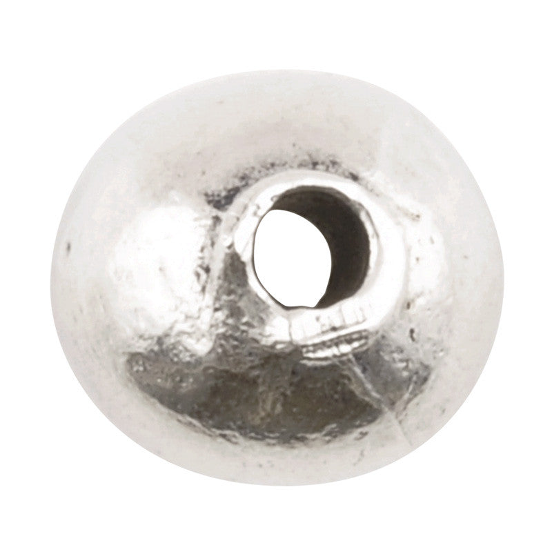Casting Beads-7mm Round-Antique Silver