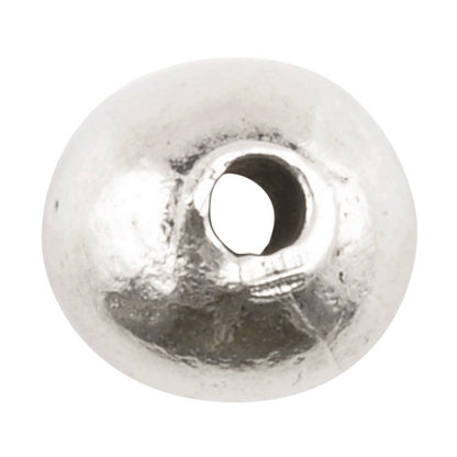 Casting Beads-7mm Round-Antique Silver