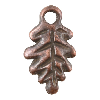 Casting Charm-12x20mm Fall Leaf-Antique Copper