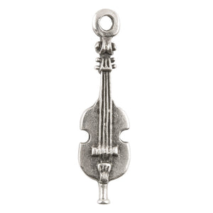 Casting Charm-13x43mm Strings-Antique Silver