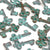 Casting Charm-8x17mm Tiny Skeleton Key-Green Patina-Quantity 1