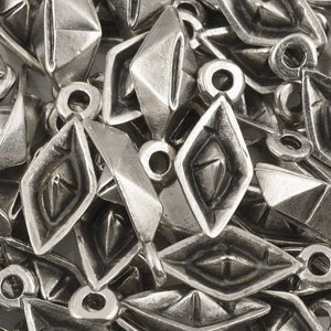 Casting Charm-11x22mm Paper Boat-Antique Silver