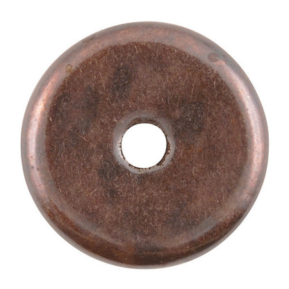 Ceramic Beads-13mm Round Disc-Antique Copper