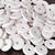Ceramic Beads-13mm Round Disc-White