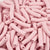 Ceramic Beads-27x6mm Curved Tube-Rose Water