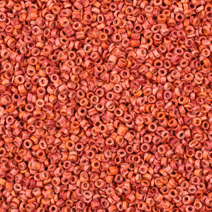 Ceramic Beads-3mm Tube-Burgundy Sky-5 Grams