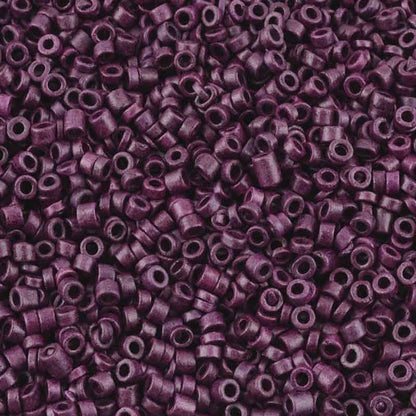 Ceramic Beads-3mm Tube-Eggplant