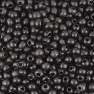 Ceramic Beads-6mm Round-Black