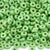 Ceramic Beads-6mm Round Disc-Lime Green
