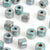 Ceramic Beads-6x8mm Tube-Dusty Blue-Quantity 1