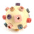 Ceramic Beads-Avante Garde Picasso-25mm Abstract Round-Yellow + Colours-Quantity 1