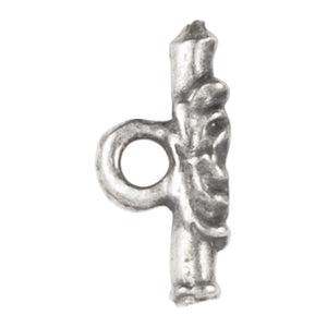 Clasp-Casting-12mm Ornate Toggle-Antique Silver