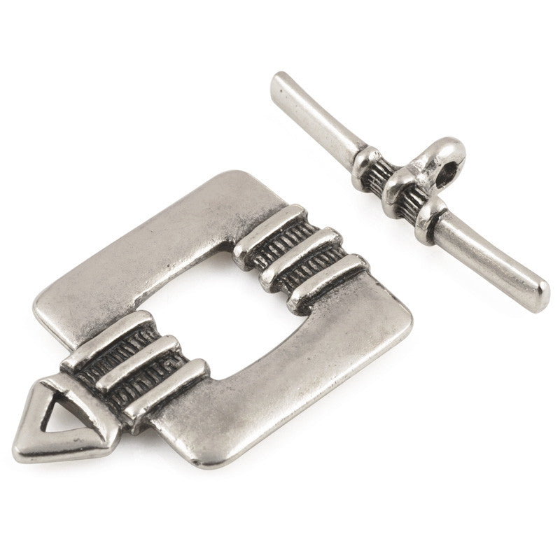 Clasp-Casting-28x43mm & 40x10mm Square Toggle with Detail