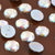 Crystal Beads-12mm Round Flat Back-Faceted-Sew On Focal-Crystal AB-Quantity 1