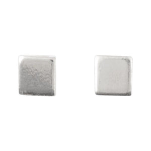 Minimalist Jewelry-Simple Earring Stud-3mm Square