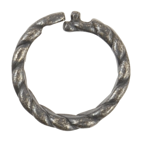 Findings Twisted Locking Jump Rings Gunmetal Tamara Scott Designs