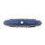 Gemstone Beads-25mm Flat Round Pumpkin Bead-Stone Blue-Quantity 1