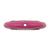 Gemstone Beads-25mm Flat Round Pumpkin Bead-Violet-Quantity 1