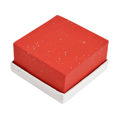 Gift Boxes-Christmas Gnomes-Paper Mache-Square-X-Small-Quantity 1