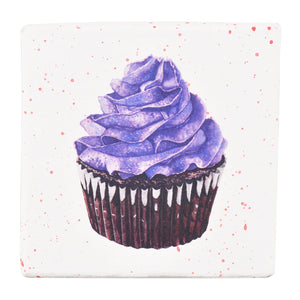 Gift Boxes-Delicious Blueberry Cream Chocolate Cake-Paper Mache-Square-X-Small-Quantity 1