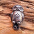 Green Girl Studios-12x21mm Barn Owl-Antique Pewter-Quantity 1