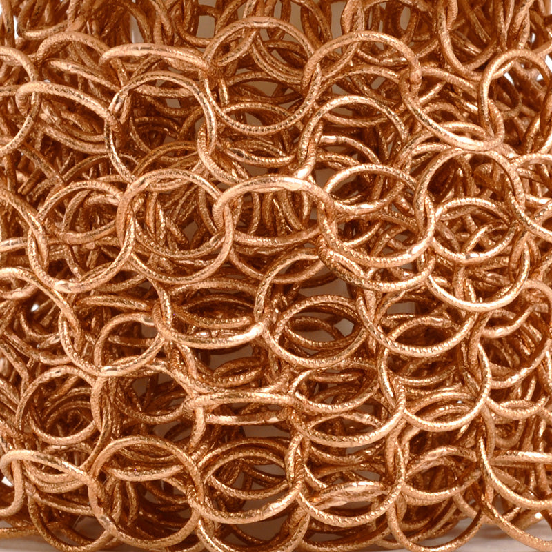 Textured Rope Chain Jewelry Chain-10mm Rope Texture Cable-Bronze - Tamara Scott Designs